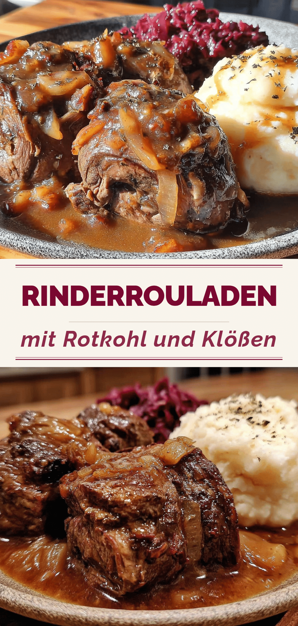 Traditionelle Rinderrouladen: Perfektes Festtagsrezept 5 traditionelle Rinderrouladen recipe
