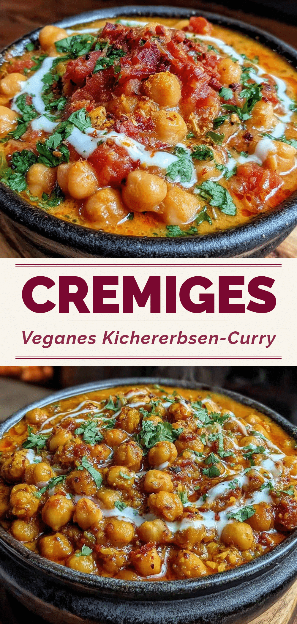 Cremiges Veganes Kichererbsen-Curry: 20 Min Protein-Fuel 5 Veganes Kichererbsen-Curry recipe