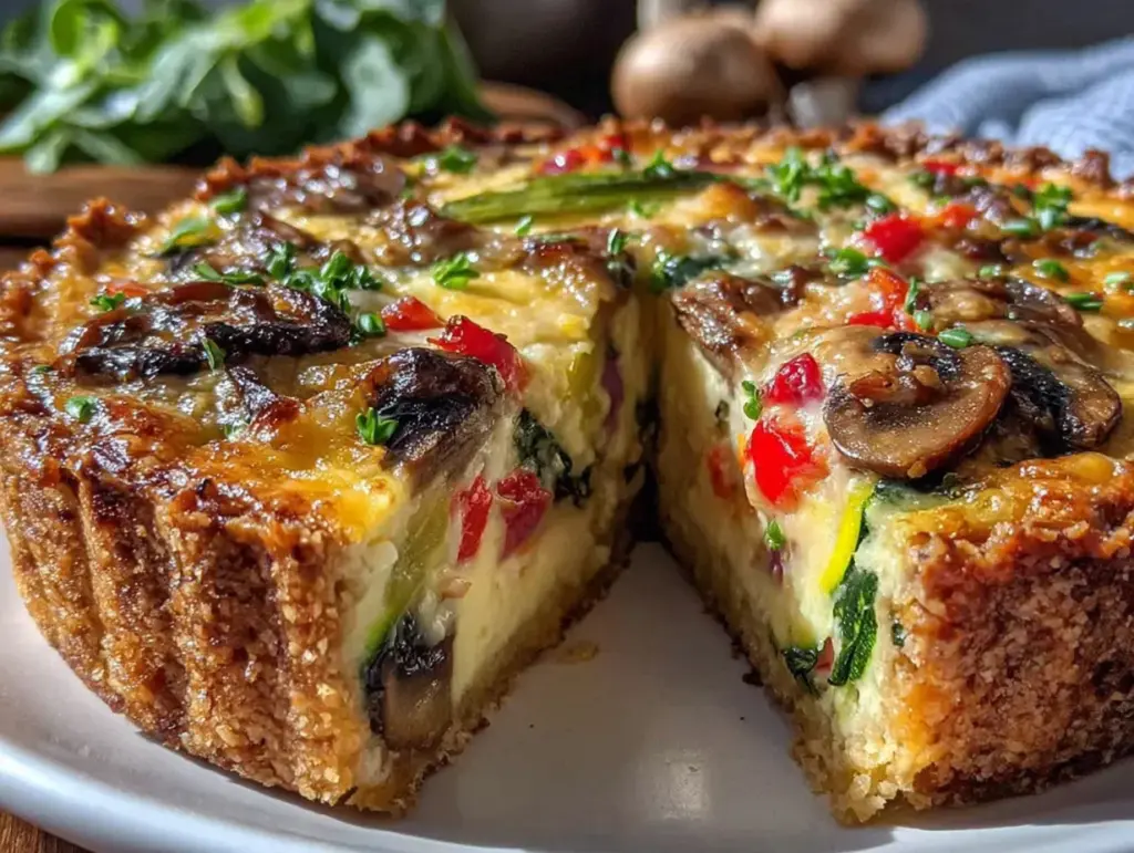 Vegetarische Gemüse-Quiche - featured image