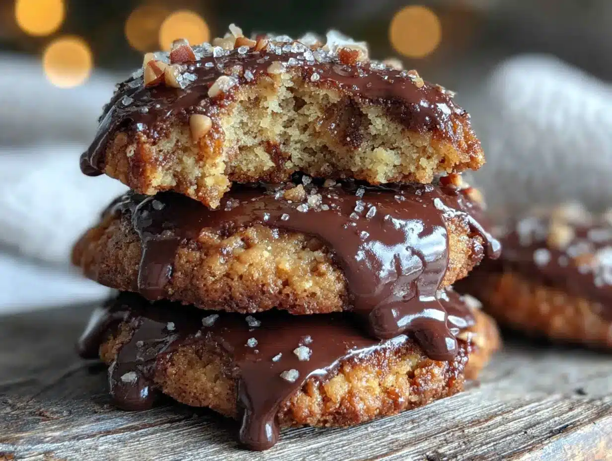 Weiche Lebkuchen mit Schokoglasur: Budget-Tipp für 1 Person 4 Weiche Lebkuchen mit Schokoglasur preparation steps