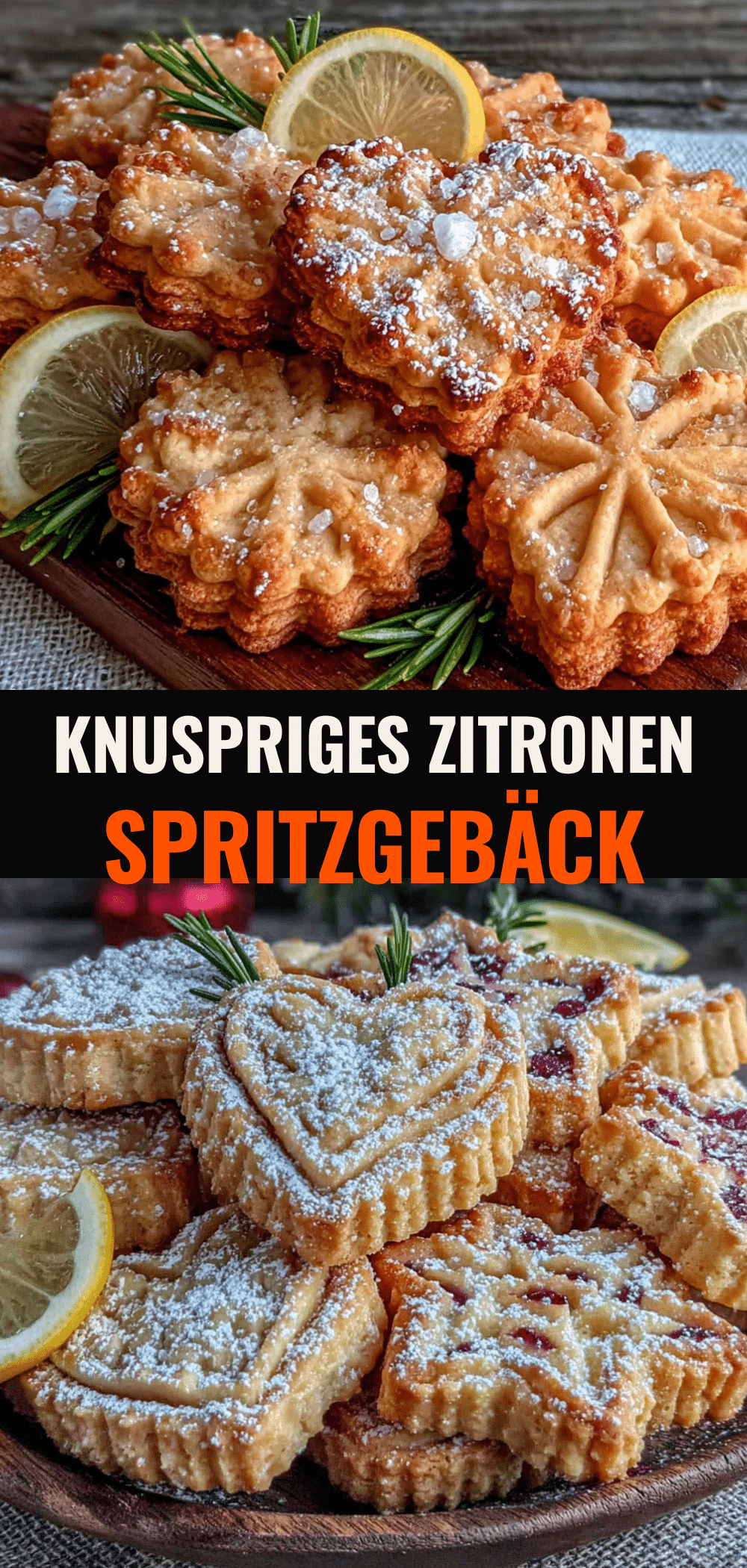 Weihnachten Spritzgebäck: Easy Zitronenkekse in 30 Min 5 Weihnachten Spritzgebäck mit Zitrone recipe