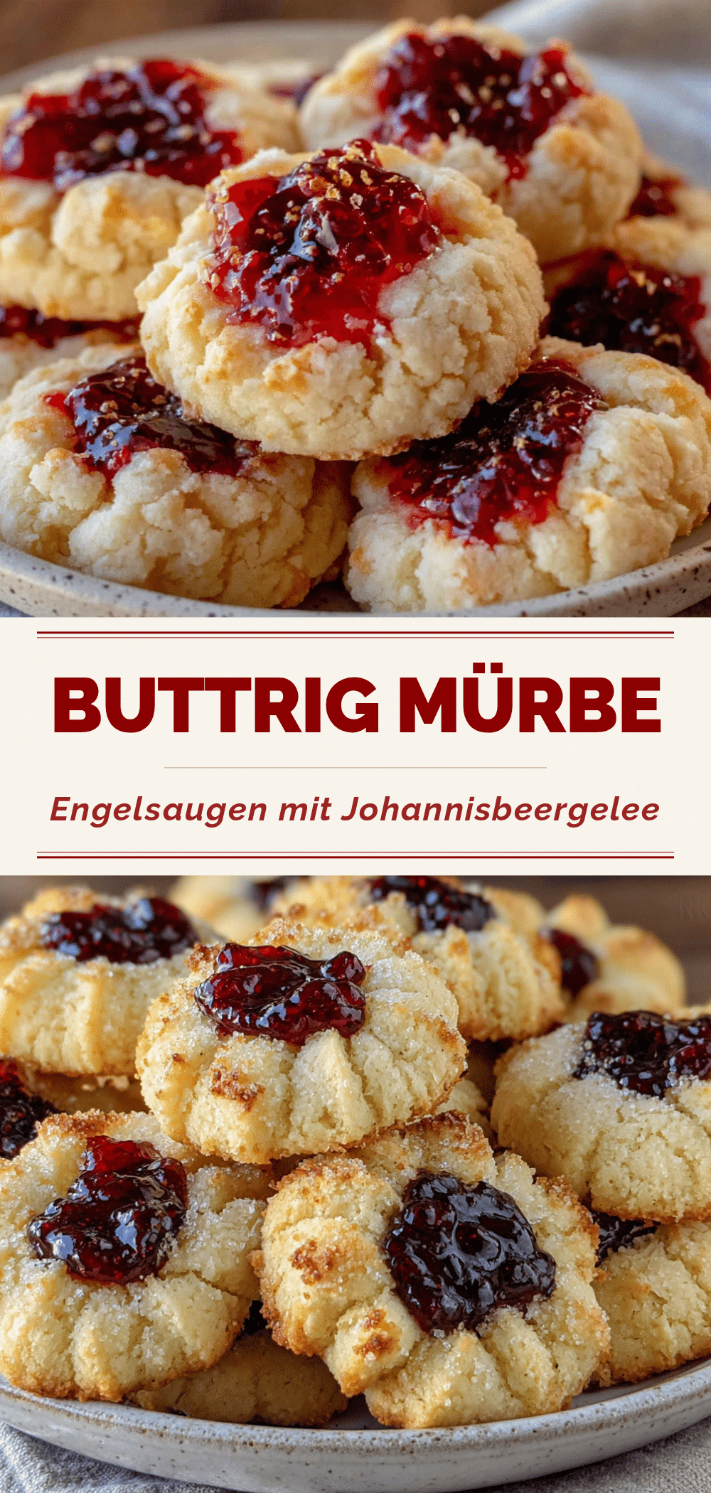 Weihnachts-Engelsaugen: Glutenfrei & Sahnearm 5 Weihnachts-Engelsaugen glutenfrei recipe