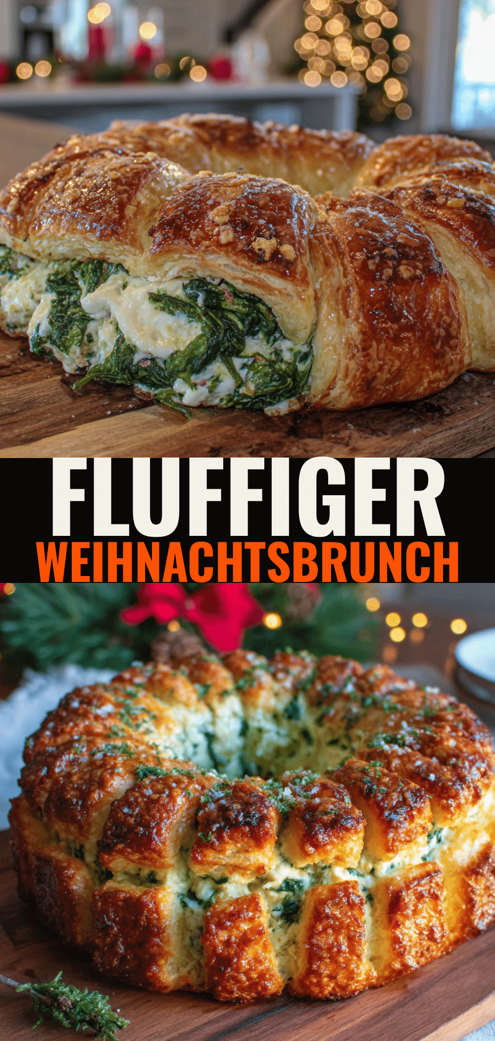 Weihnachtsbrunch Blätterteig-Kranz: 1 Perfektes Rezept 5 Weihnachtsbrunch Blätterteig-Kranz recipe