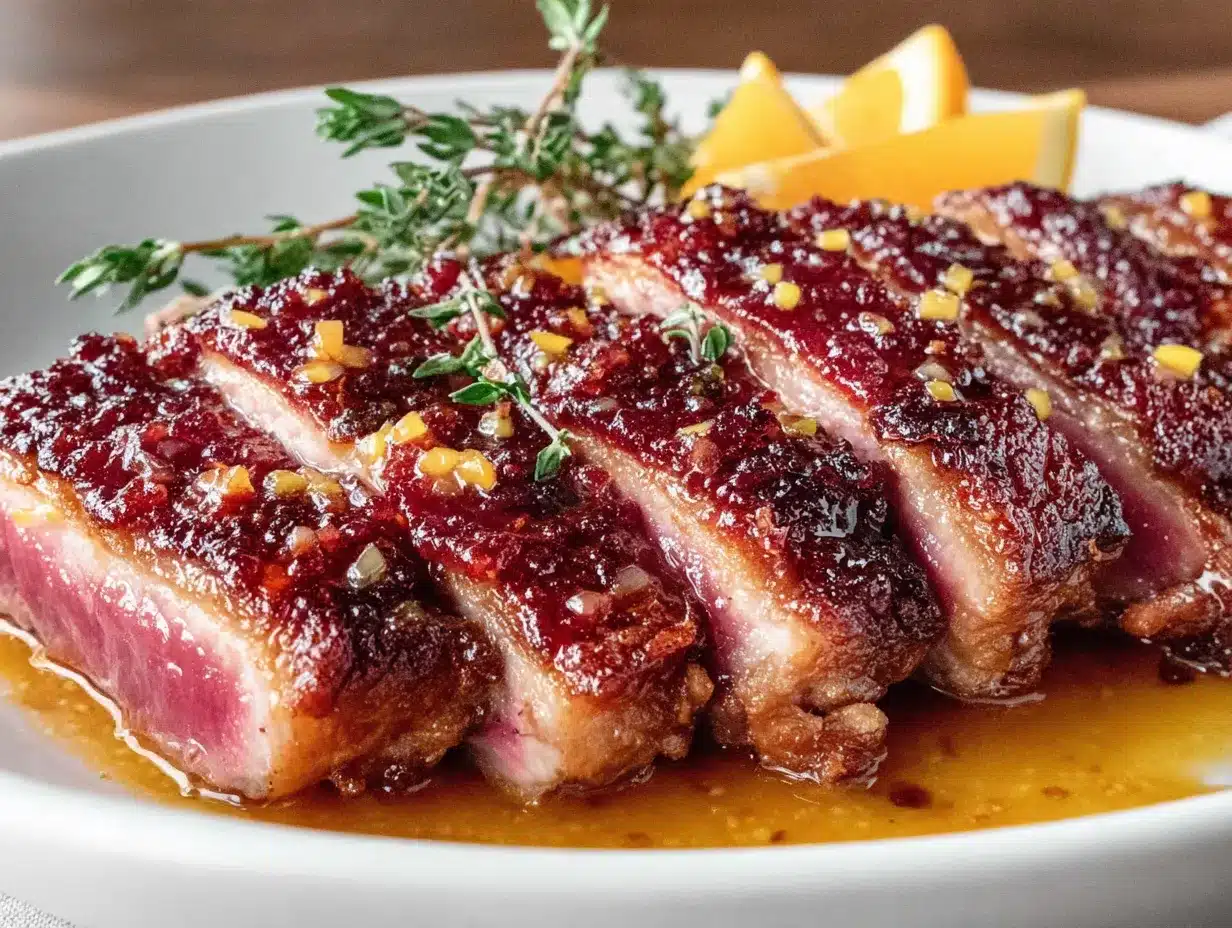 Weihnachtsmenü Entenbrust mit Orangensoße: 5-Tage-Füller 4 Weihnachtsmenü Entenbrust mit Orangensoße preparation steps