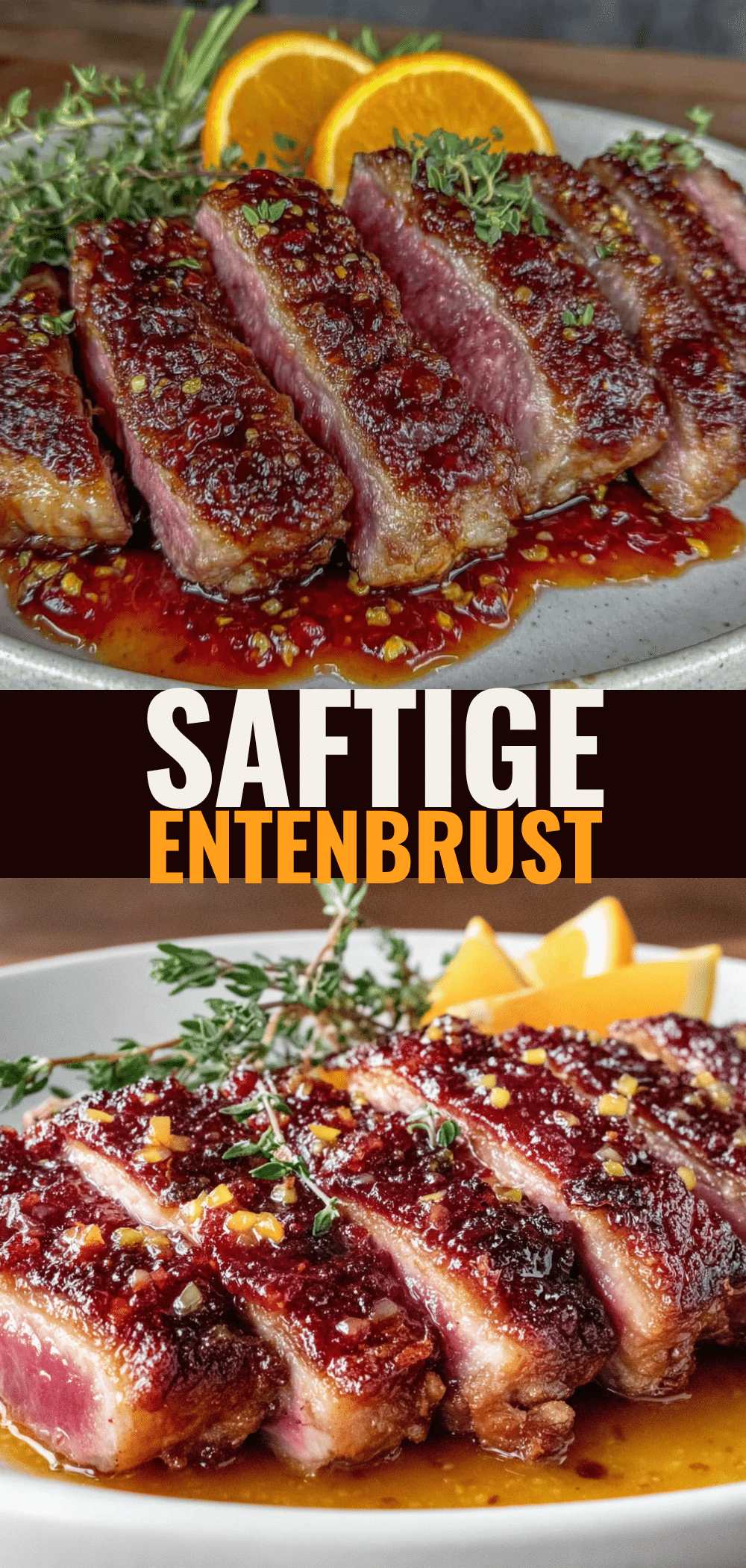 Weihnachtsmenü Entenbrust mit Orangensoße: 5-Tage-Füller 5 Weihnachtsmenü Entenbrust mit Orangensoße recipe