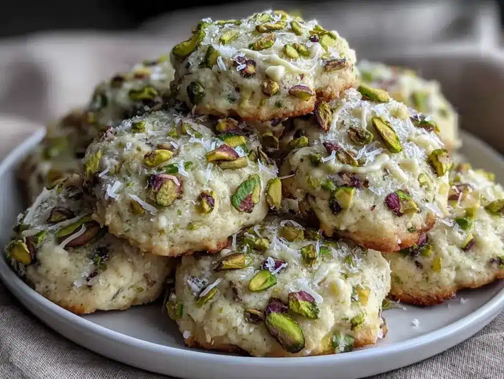 Weihnachtsplätzchen Pistazien Schokolade - featured image